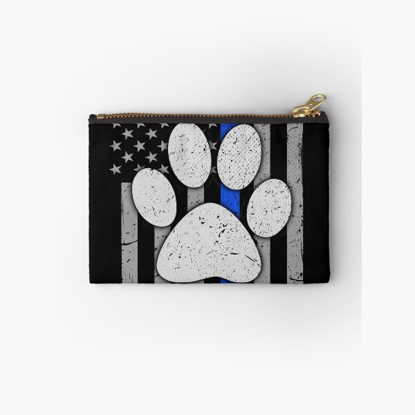 Item preview, Thin Blue Line American Flag K9 Paw designed and sold by bluelinegear.