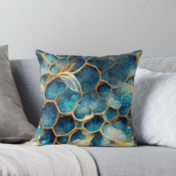 Item preview, Floral honeycomb pattern (6/8) designed and sold by sabantha.