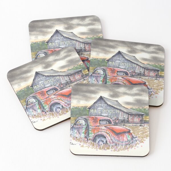 Item preview, Abandoned Car and Old Barn designed and sold by Gregg Brown.