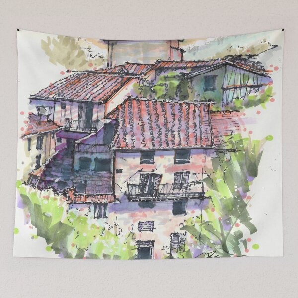 Item preview, Tuscan Scene designed and sold by Gregg Brown.