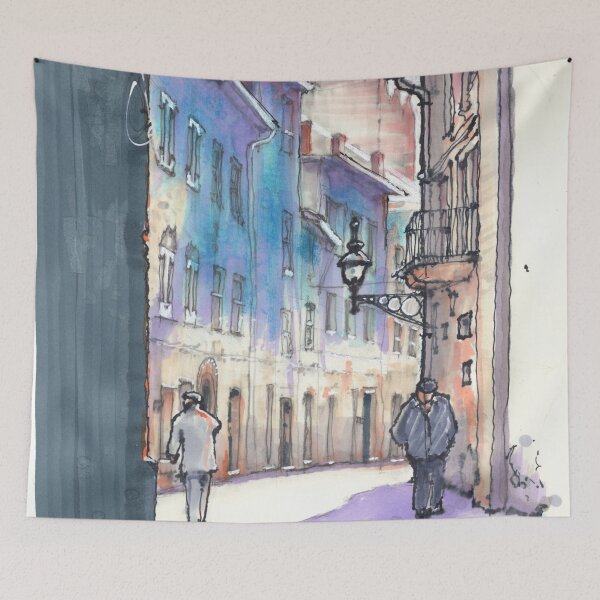 Item preview, Atmospheric Street Scene designed and sold by Gregg Brown.