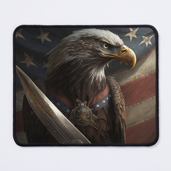 Item preview, Traditional American Flag and Eagle Art designed and sold by Jades-Corner.