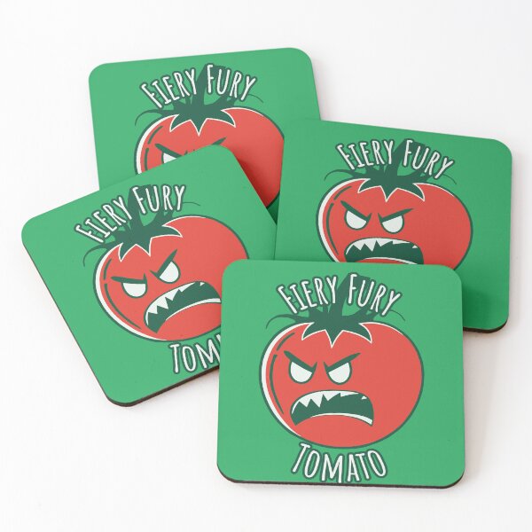 Item preview, Fiery Fury Tomato - Angry Tomato  designed and sold by RoboRaphael.