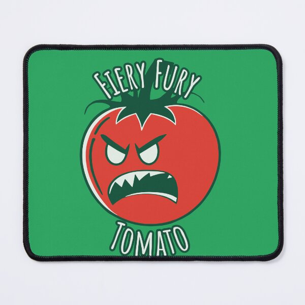Item preview, Fiery Fury Tomato - Angry Tomato  designed and sold by RoboRaphael.