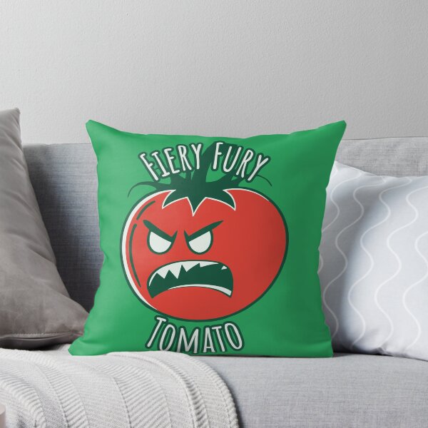 Item preview, Fiery Fury Tomato - Angry Tomato  designed and sold by RoboRaphael.