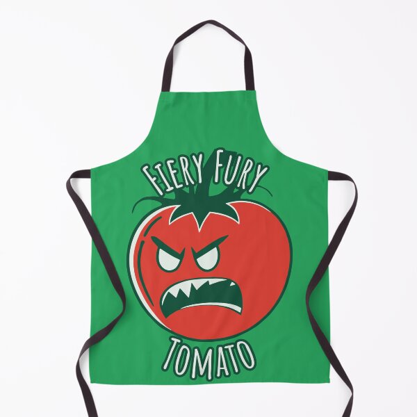 Item preview, Fiery Fury Tomato - Angry Tomato  designed and sold by RoboRaphael.