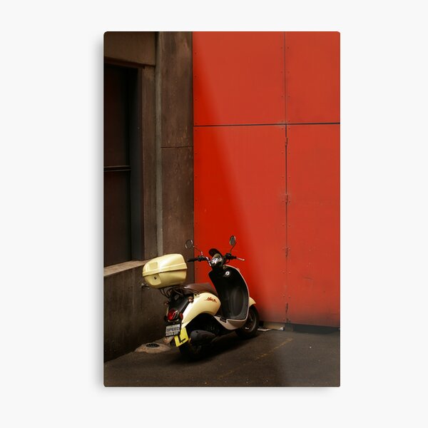 Scooter Metal Print
