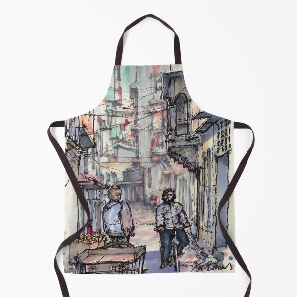Item preview, Chaotic street Scene designed and sold by Gregg Brown.