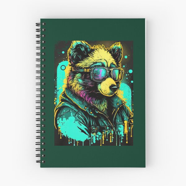 Artikelvorschau, Retrowave Malinois Pandabär mit Brille entworfen und verkauft von SelenaLucasta.