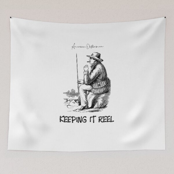Item preview, Keeping It REEL - Fishing V2 designed and sold by Tiptopteess.