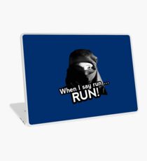 When I say run … RUN! Laptop Skin