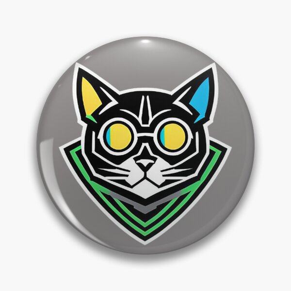 Item preview, Cyberpunk Cat Vector designed and sold by Made-by-Ray.