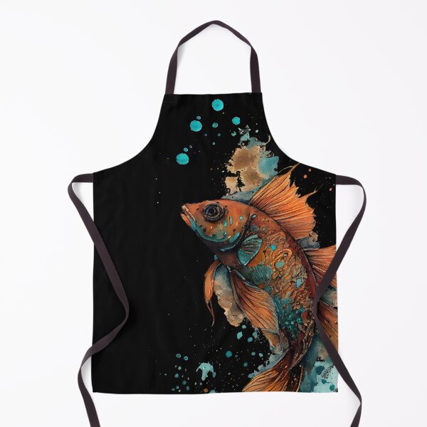 Item preview, Pretty fish in traditional Japanese style designed and sold by digitalbrosse.