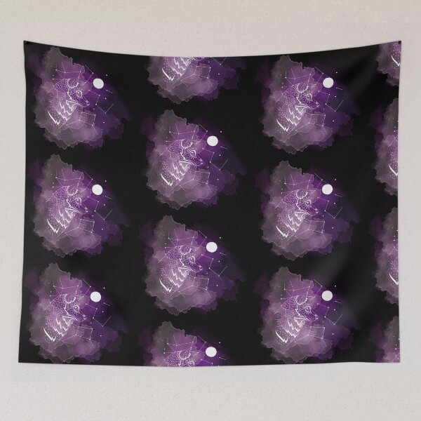 Item preview, Watercolour & Geometric Wolf designed and sold by Emilygrace77.