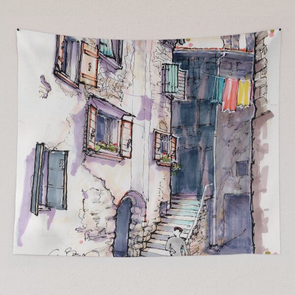 Item preview, Rovinj Croatia Street Scene designed and sold by Gregg Brown.