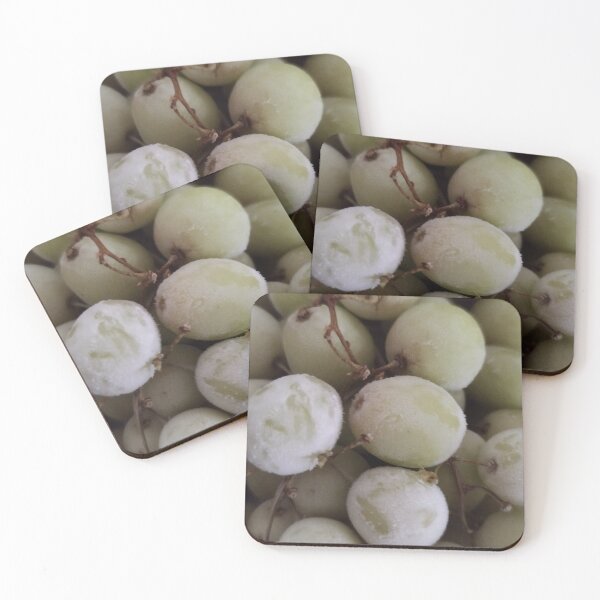 Item preview, Frozen grapes eye-catching ice crystals designed and sold by CreatTInfinity.