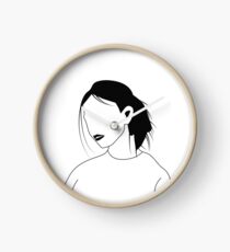 Line-Female Clock