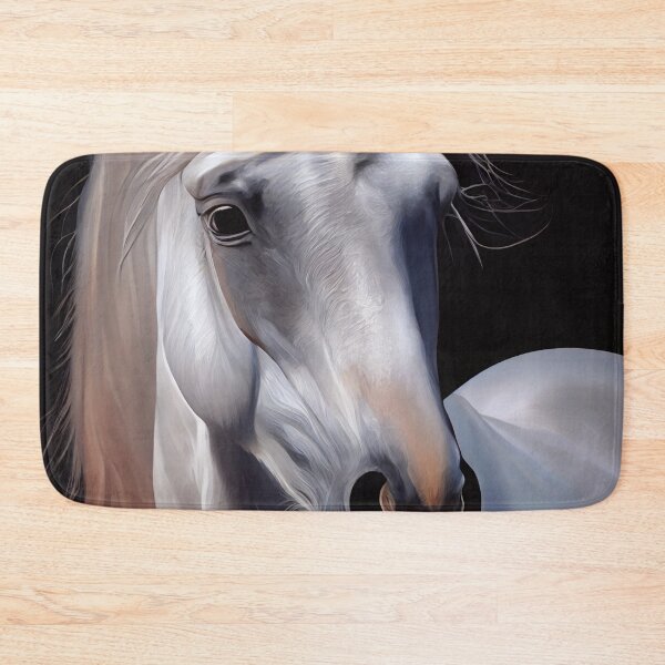 Item preview, White horse designed and sold by DGtaLrtcom.