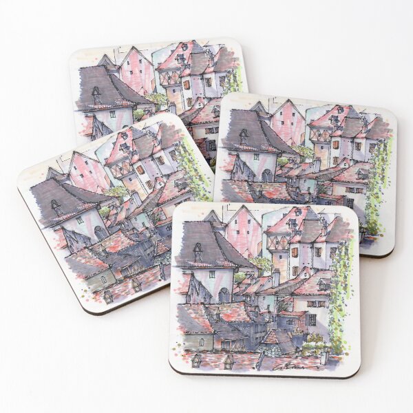 Item preview, European Roofscape designed and sold by Gregg Brown.