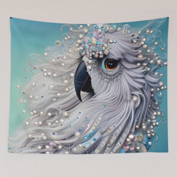 Item preview, Fancy Talking Bird Blue designed and sold by purplesensation.