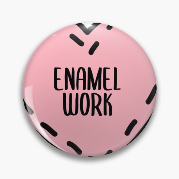 Enamel Work Love Pin