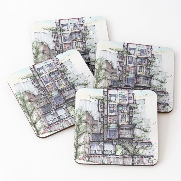 Item preview, Partially Fictional Urban Street Scene designed and sold by Gregg Brown.