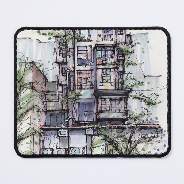 Item preview, Partially Fictional Urban Street Scene designed and sold by Gregg Brown.