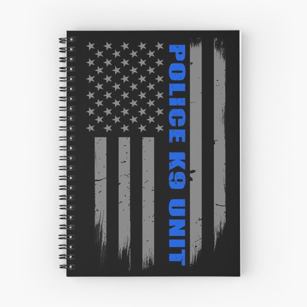 Item preview, Police K9 Unit Thin Blue Line Flag designed and sold by bluelinegear.