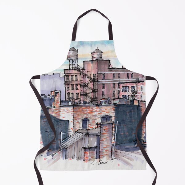 Item preview, Manhatten Roofscape designed and sold by Gregg Brown.