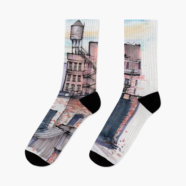Item preview, Manhatten Roofscape designed and sold by Gregg Brown.
