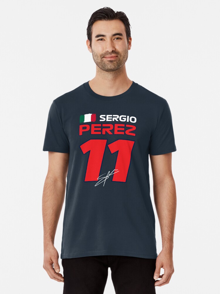 Checo 11 Sergio Perez RBull Formula 1 Racing 2023 T-Shirt Unisex All Size