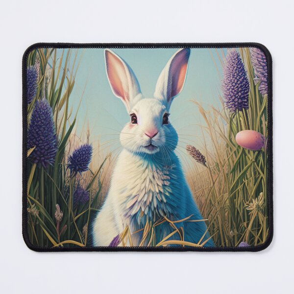Item preview, Colorful Festive Easter Eggs Easter Bunny Spring Flowers Version 69 designed and sold by DreamingAwake1.