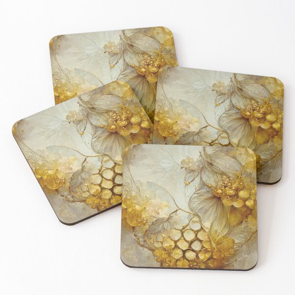 Item preview, Floral honeycomb pattern (8/8) designed and sold by sabantha.