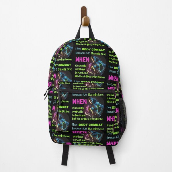 Item preview, I love body combat because it's the only time when it's socially acceptable to punch and kick the air like a crazy person designed and sold by Cute-Jory-Store.