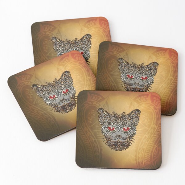 Item preview, Decorative cat head designed and sold by nicky2342.