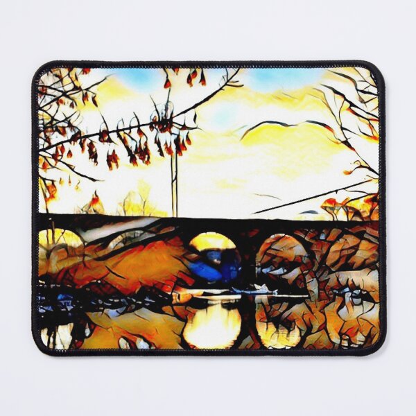 Item preview, Sunrise River Bridge designed and sold by Stew  Bradley.