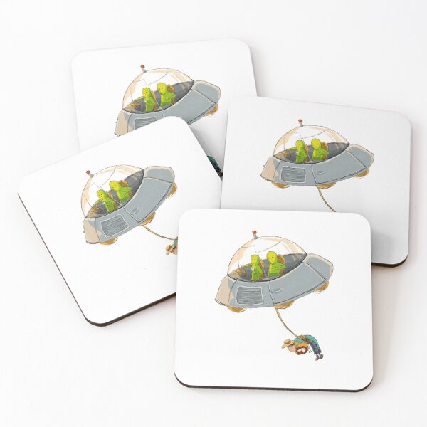 Item preview, Aliens: UFO and a Farmer designed and sold by doteau.