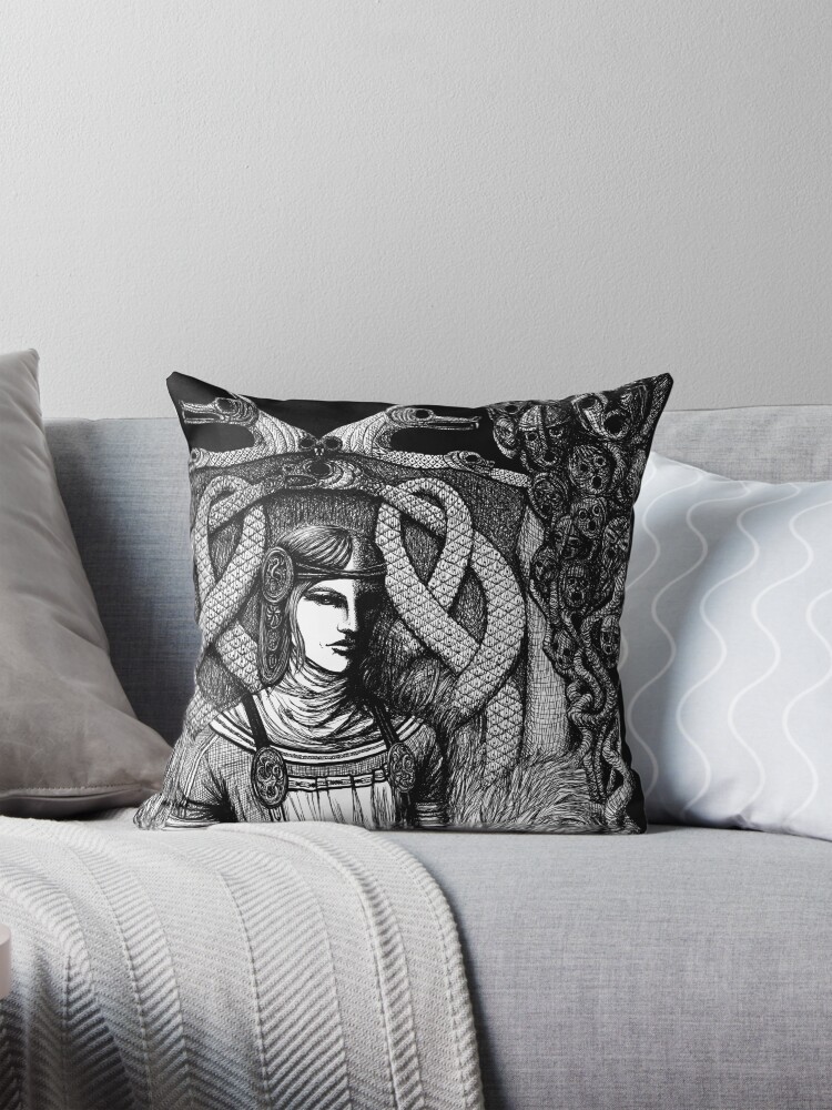 Item preview, Throw Pillow designed and sold by Sirielle.