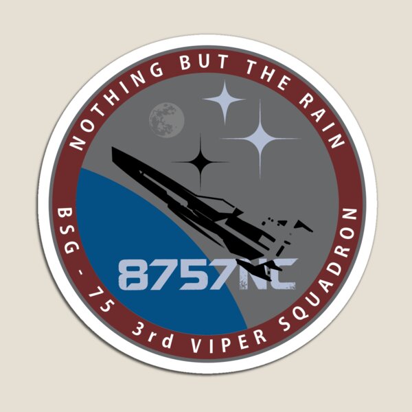 Battlestar Galactica 'Starbuck' Logo Magnet