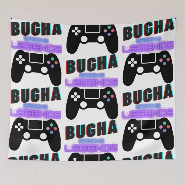 Aperçu de l'œuvre BUGHA, Gaming Legends, avec manette playstation créée et vendue par Marmaroph.