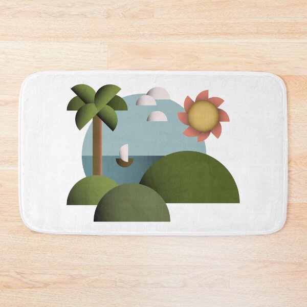 Item preview, Abstract vacation tropical setting designed and sold by EngineerGoC.