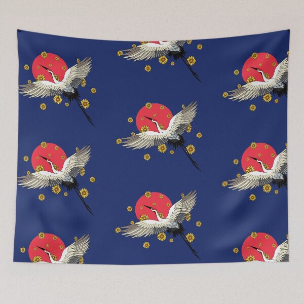 Item preview, crane sunflower  designed and sold by Pheonylove.