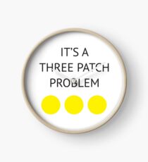A Three Patch Problem Clock