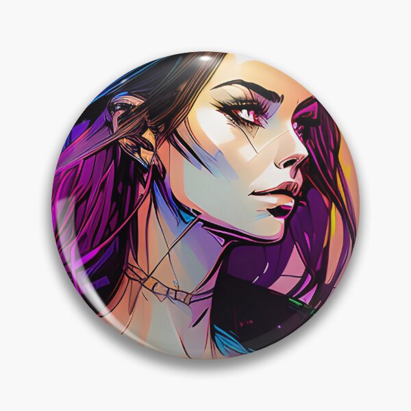 Item preview, Cyberpunk Portrait designed and sold by LonelyFootpad.