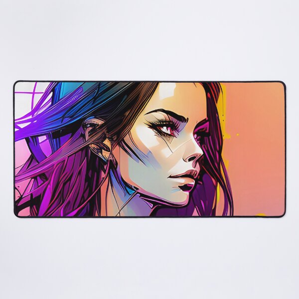 Item preview, Cyberpunk Portrait designed and sold by LonelyFootpad.