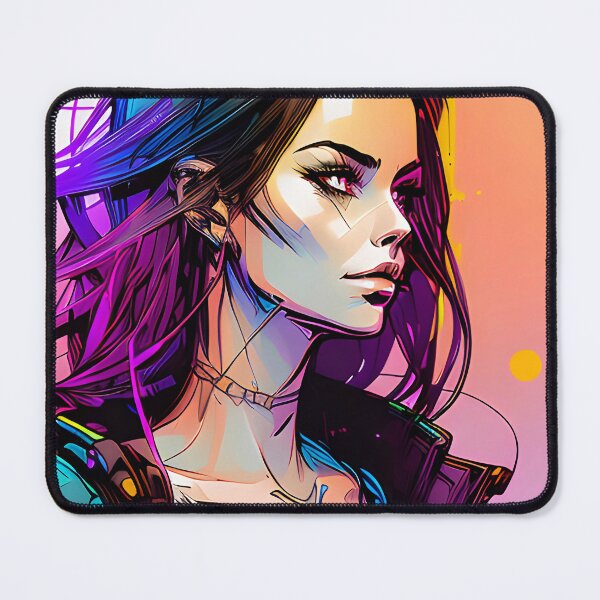 Item preview, Cyberpunk Portrait designed and sold by LonelyFootpad.