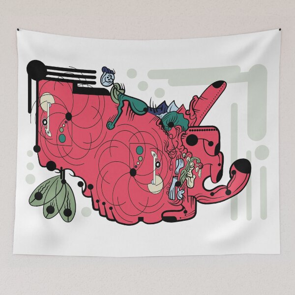 Item preview, street art doodle hand drawn designed and sold by GoresanShiftB.