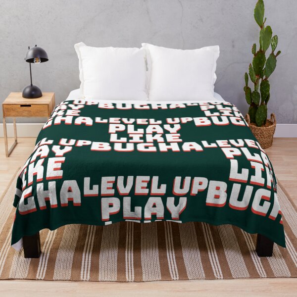 Item preview, level up play like bugha typography   designed and sold by Woolyoubmine.