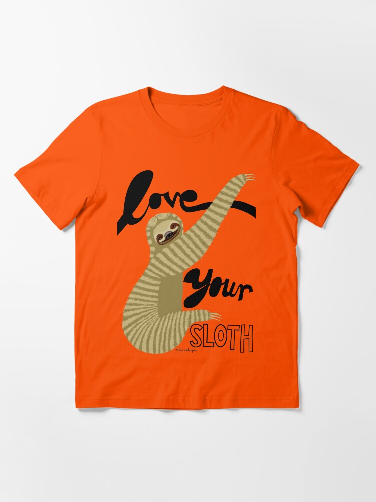 Alternate view of Love your sloth Essential T-Shirt