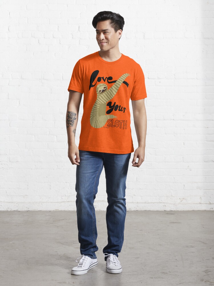 Alternate view of Love your sloth Essential T-Shirt